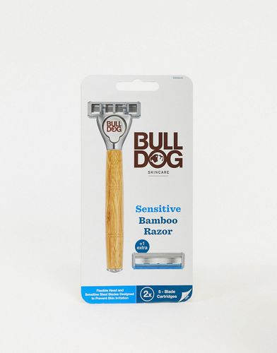 Rasoir en bambou pour peaux sensibles - Bulldog - Modalova