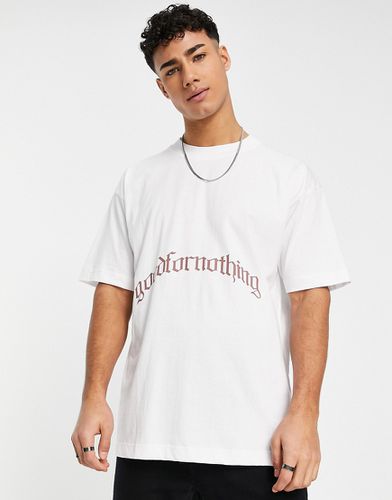 T-shirt oversize avec logo imprimé - Good For Nothing - Modalova