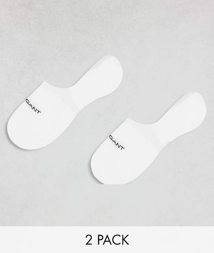 Lot de 2 paires de chaussettes invisibles à logo - Gant - Modalova