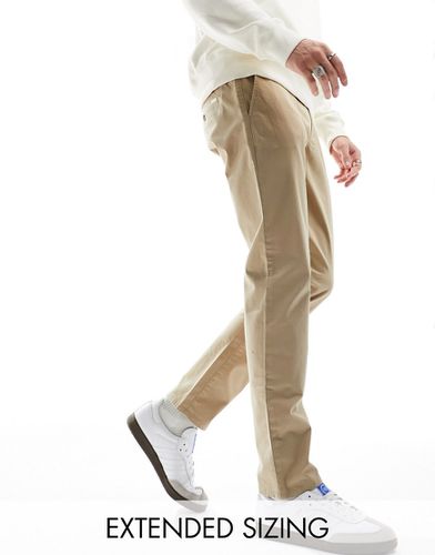 Pantalon chino ajusté en sergé de coton stretch - Beige - Gant - Modalova
