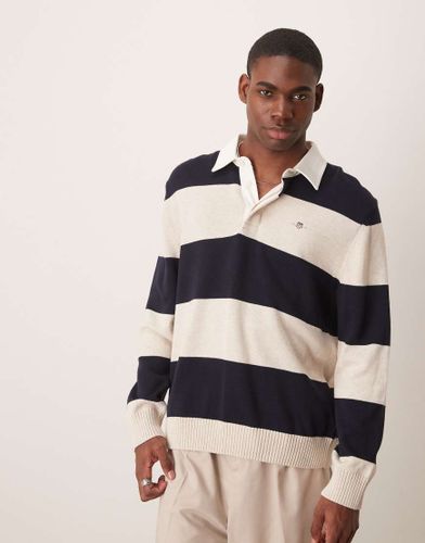 Polo en maille  rayures - Gant - Modalova