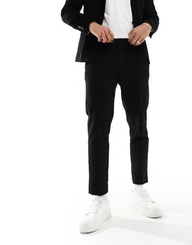 Pantalon de costume court en velours côtelé - Gianni Feraud - Modalova