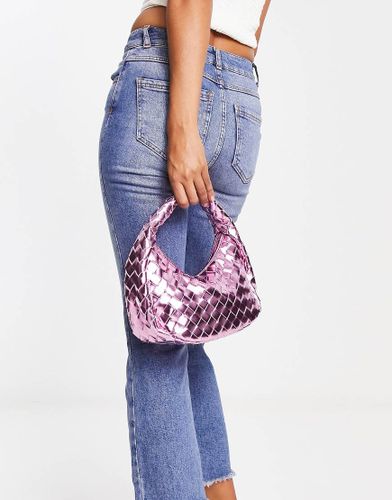 Petit sac à main en PU effet métallisé - Glamorous - Modalova