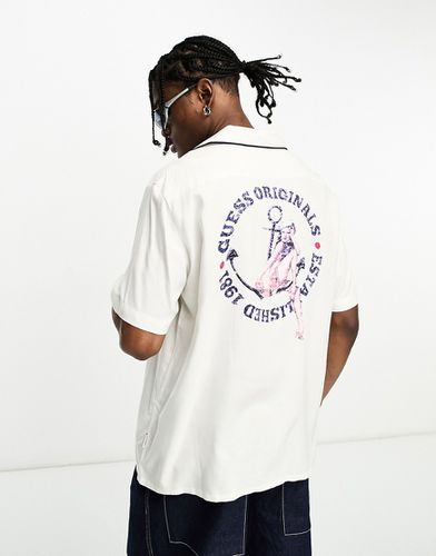 Chemise manches courtes avec logo marin - cassé - Guess Originals - Modalova