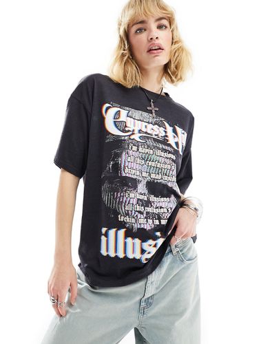 T-shirt oversize à imprimé Cypress Hill - Anthracite - Daisy Street - Modalova