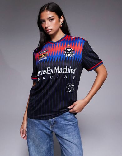 Bouras - T-shirt style maillot de moto - Deus Ex Machina - Modalova