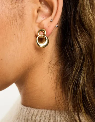 Boucles d'oreilles pendantes circulaires tendance - Designb London - Modalova