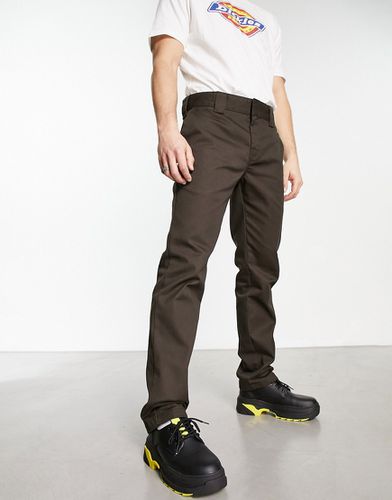 Pantalon de travail ajusté en tissu recyclé - Marron - Dickies - Modalova