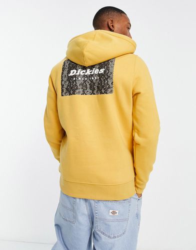 Camden - Sweat à capuche avec logo encadré - Jaune - Dickies - Modalova