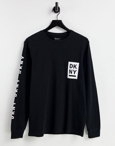 T-shirt confort à manches longues - DKNY - Modalova