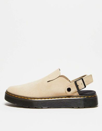 Carlson - Mules unisexes en daim - Beige - Dr Martens - Modalova