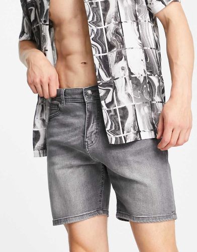 DTT - Short en jean coupe slim - Don't Think Twice - Modalova
