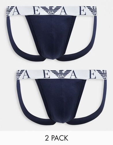 Bodywear - Lot de 2 suspensoirs - Emporio Armani - Modalova