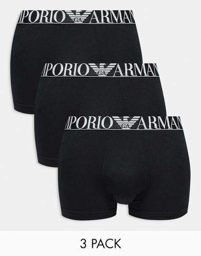 Emporio Armani - Bodywear - Lot de 3 boxers avec taille à logo - Armani Exchange - Modalova