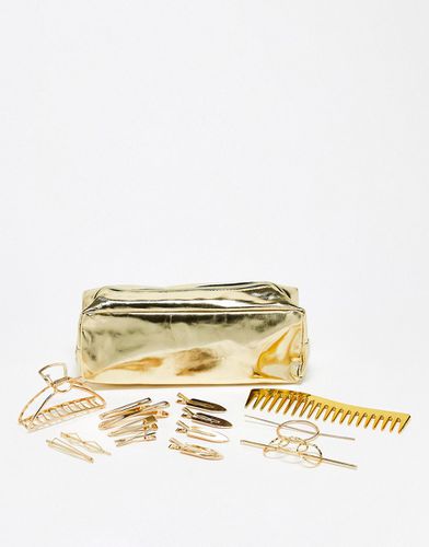 Stay Golden - Lot d'accessoires cheveux avec trousse - Easilocks - Modalova