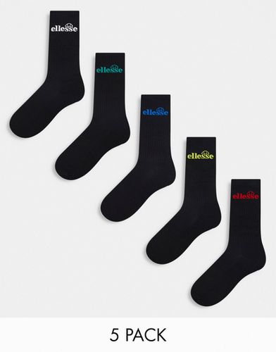 Coffret cadeau de 5 paires de chaussettes de sport avec logo - Ellesse - Modalova