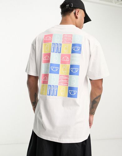 Rolletto - T-shirt avec imprimé fleuri au dos - Ellesse - Modalova