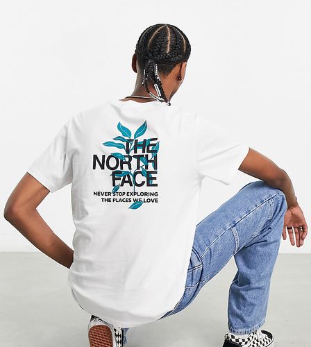 Exclusivité ASOS - - T-shirt à imprimé feuilles au dos - The North Face - Modalova