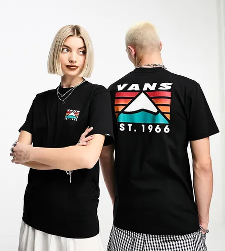 Exclusivité ASOS - - T-shirt unisexe avec imprimé montagne au dos - Vans - Modalova