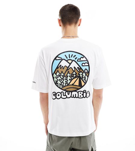 Exclusivité ASOS - - Hike Happiness II - T-shirt imprimé au dos - Columbia - Modalova