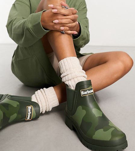 Exclusivité x ASOS - Mallow - Bottes en caoutchouc basses - Camouflage - Barbour - Modalova