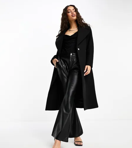 Manteau cache-caur habillé avec ceinture à nouer - Forever New Petite - Modalova