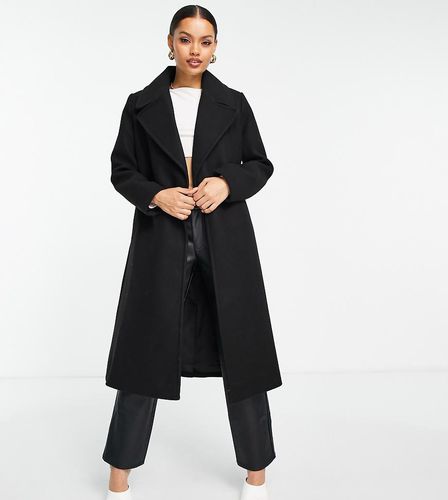 Manteau cache-caur habillé avec ceinture à nouer - Forever New Petite - Modalova