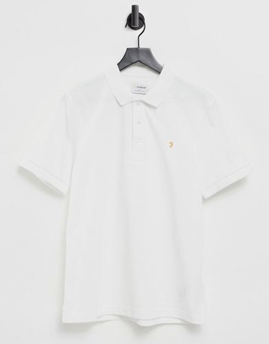 Blanes - Polo en coton - WHITE - Farah - Modalova