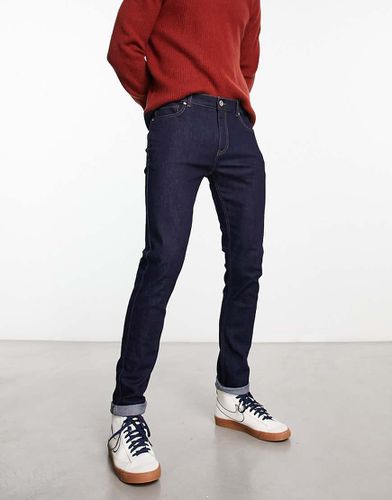 Drake - Jean stretch coupe skinny - foncé - Farah - Modalova