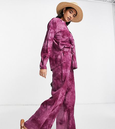 Exclusivité - Pantalon d'ensemble de plage - effet tie-dye - Fashion Union - Modalova