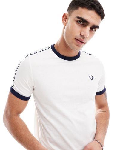 T-shirt avec bandes et bordures contrastantes - Fred Perry - Modalova