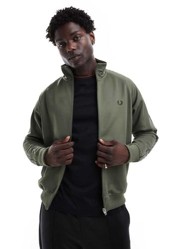 Veste de survêtement d'ensemble avec bandes contrastantes - Fred Perry - Modalova