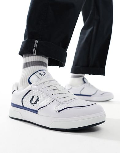 B300 - Baskets en cuir et maille - Fred Perry - Modalova