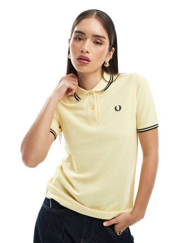 Polo  lisers - /blanc - Fred Perry - Modalova