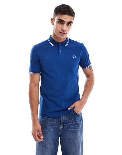 Polo avec bordures à deux bandes - Fred Perry - Modalova