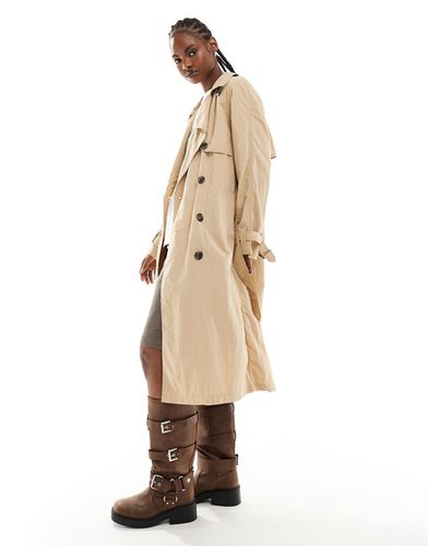Trench-coat long et léger - Taupe - French Connection - Modalova