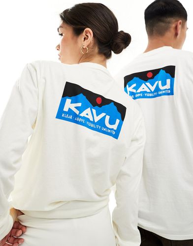 T-shirt unisexe à manches longues et logo - Kavu - Modalova
