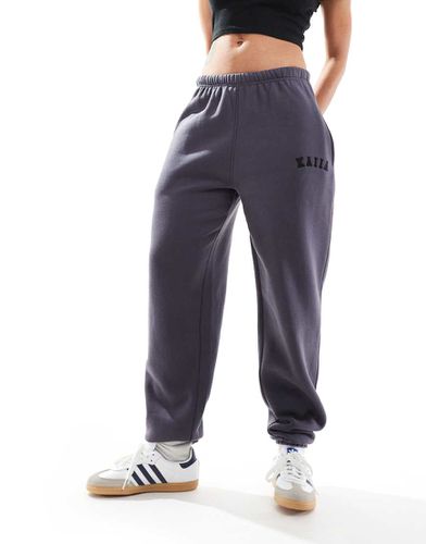 Pantalon de jogging resserré aux chevilles - foncé - Kaiia - Modalova