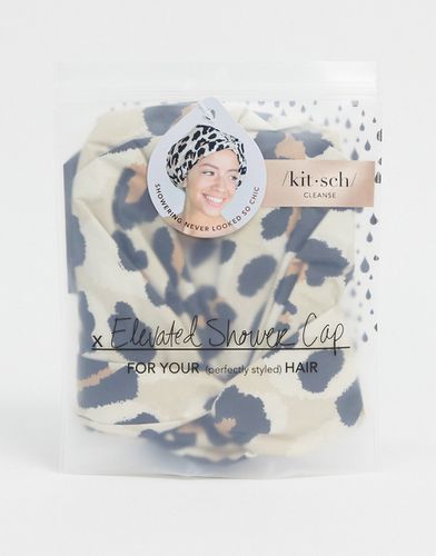 Luxe - bonnet de bain motif léopard - Kitsch - Modalova