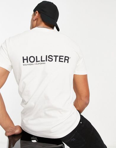 T-shirt à logo au dos - Hollister - Modalova