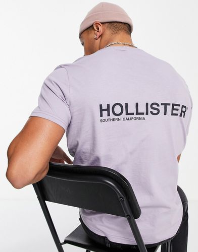 T-shirt à logo au dos - Lilas - Hollister - Modalova