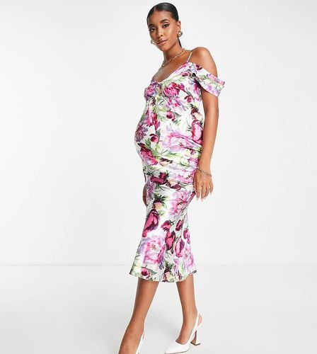 Hope & Ivy Maternité - Kerry - Robe imprimée à épaules dénudées - Hope & Ivy Maternity - Modalova