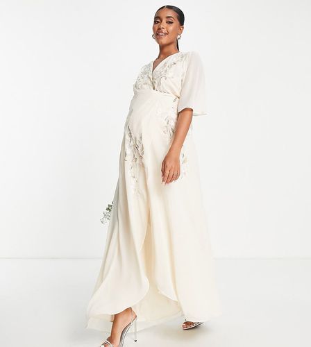 Hope & Ivy - Maternité - Leila - Robe de mariée - Ivoire - Hope & Ivy Maternity - Modalova