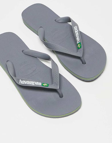 Tongs unisexes à logo Brésil - Havaianas - Modalova