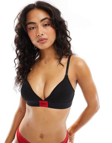 HUGO Bodywear - Soutien-gorge triangle avec étiquette rouge - Boss Bodywear - Modalova