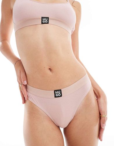 HUGO Bodywear - String côtelé - clair - Boss Bodywear - Modalova