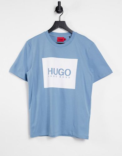 Dolive - T-shirt à logo encadré - Hugo - Modalova