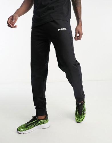 Pantalon de jogging en coton à logo - Noir - Hummel - Modalova