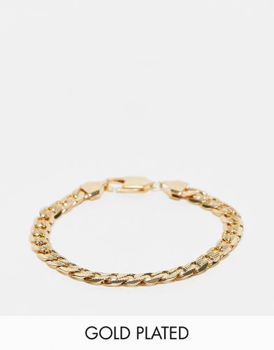 Bracelet en acier inoxydable plaqué or 14 carats - Icon Brand - Modalova