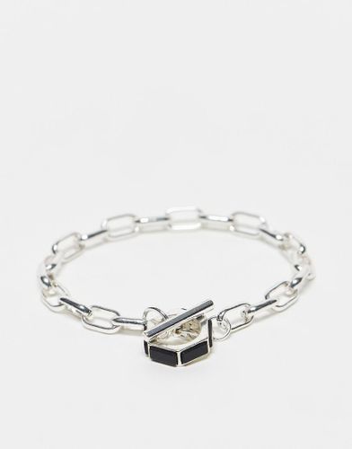 Corazon Prestine - Bracelet avec hexagone - et noir - Icon Brand - Modalova